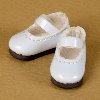 [25mm] 12&quot; Basic Girl Shoes (White)