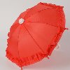 MSD &amp; USD - Mugh Frill Umbrella (Red) 우산