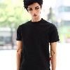 [아이딜리언75] 반팔 티셔츠 (블랙)