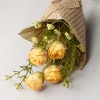 Middle Ash Rose Flower Bouquet (L.Yellow) 꽃다발