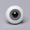 [12mm] Paperweight Glass Eyes (Z-13 Gray)