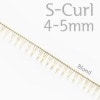 S-curl 4-5mm (블론드.진저.라이트브라운)