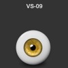 [6.8.10.12.14.16.20mm] Contemporary Style Half-Round Acrylic Eyes (VS-09)