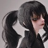(7-8) Samu Ponytail Wig (Black)